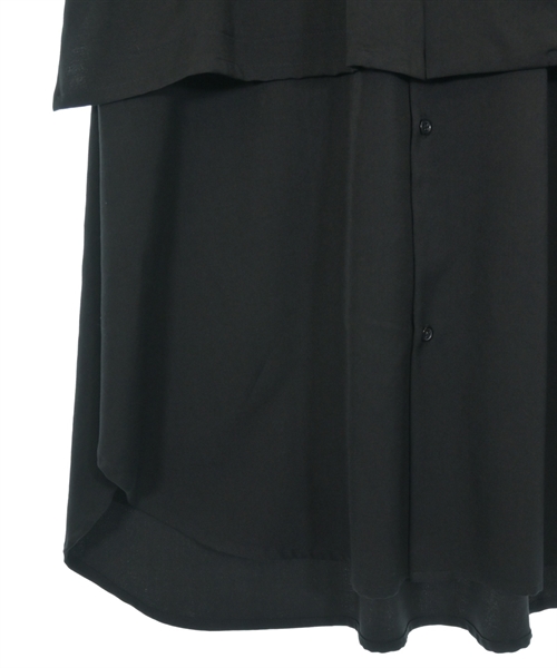 Y's（ワイズ）シャツワンピース 黒 サイズ:2(S位) レディース/2200621361018