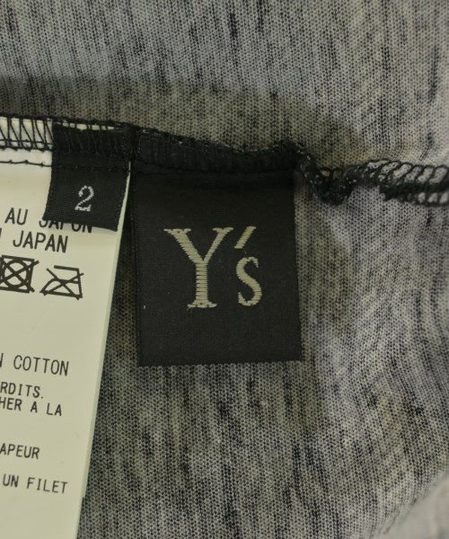 Y's（ワイズ）Tシャツ・カットソー 黒 サイズ:2(S位) レディース/2200621361087