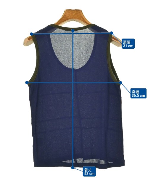 Y's（ワイズ）ノースリーブ 青 サイズ:-(M位) レディース/2200621361179