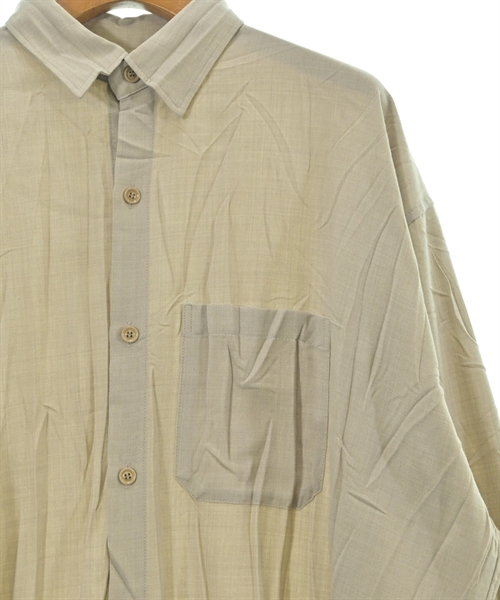 Y's（ワイズ）シャツワンピース ベージュ サイズ:2(S位) レディース/2200625523054