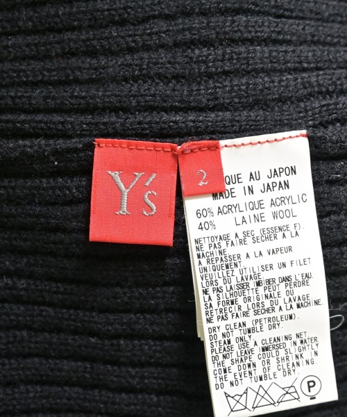 Y's（ワイズ）ニット・セーター 黒 サイズ:2(S位) レディース/2200625626021