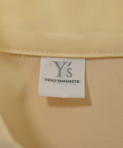 Y's（ワイズ）カジュアルシャツ 黄 サイズ:2(S位) レディース/2200625841264