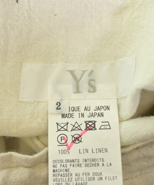 Y's（ワイズ）その他 ベージュ サイズ:2(S位) レディース/2200626808051