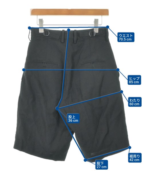 Y's（ワイズ）ショートパンツ 黒 サイズ:1(XS位) レディース/2200627716034