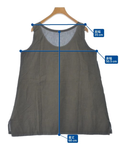 Y's（ワイズ）カジュアルシャツ 茶 サイズ:F レディース/2200623968062