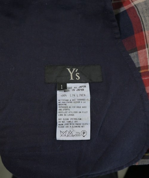 Y's（ワイズ）その他 赤 サイズ:1(XS位) レディース/2200628426062