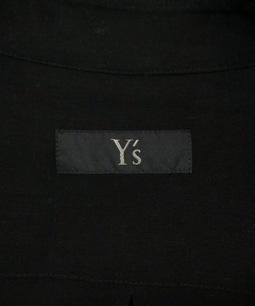 Y's（ワイズ）カジュアルシャツ 黒 サイズ:1(XS位) レディース/2200628426123