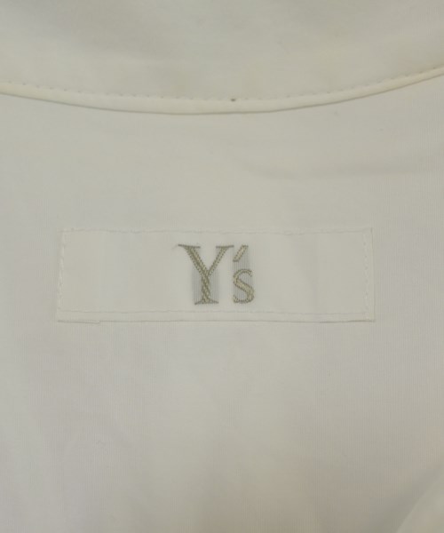 Y's（ワイズ）カジュアルシャツ 白 サイズ:1(XS位) レディース/2200628426130