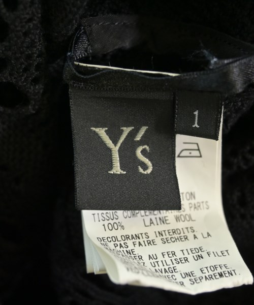 Y's（ワイズ）ワンピース 黒 サイズ:1(XS位) レディース/2200628605030
