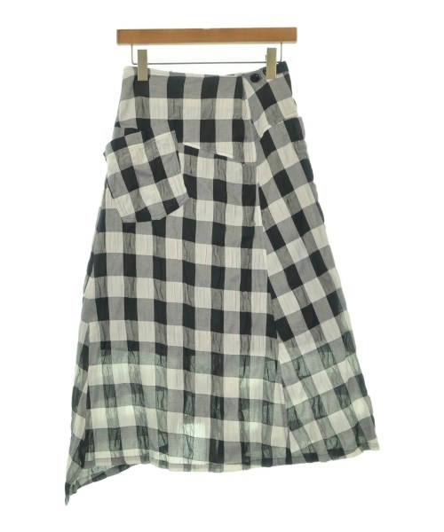 Y's（ワイズ）ひざ丈スカート 白 サイズ:1(XS位) レディース/2200628812131