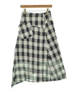 Y's（ワイズ）ひざ丈スカート 白 サイズ:1(XS位) レディース/2200628812131