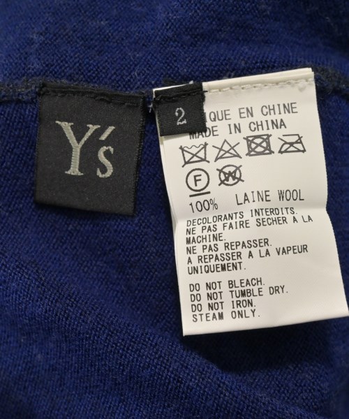Y's（ワイズ）カーディガン 紺 サイズ:2(S位) レディース/2200615379036