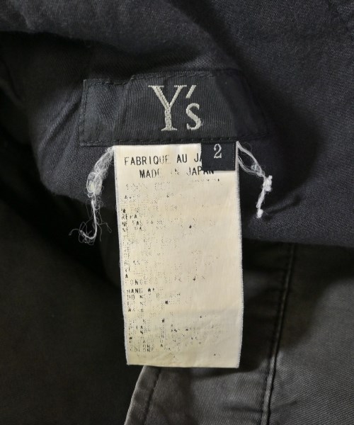 Y's（ワイズ）カーゴパンツ 黒 サイズ:2(S位) メンズ/2200623966020