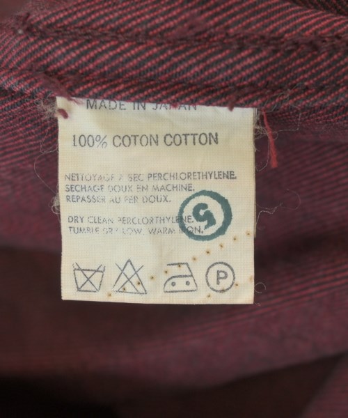 Y's（ワイズ）デニムジャケット 赤 サイズ:F レディース/2200629801059