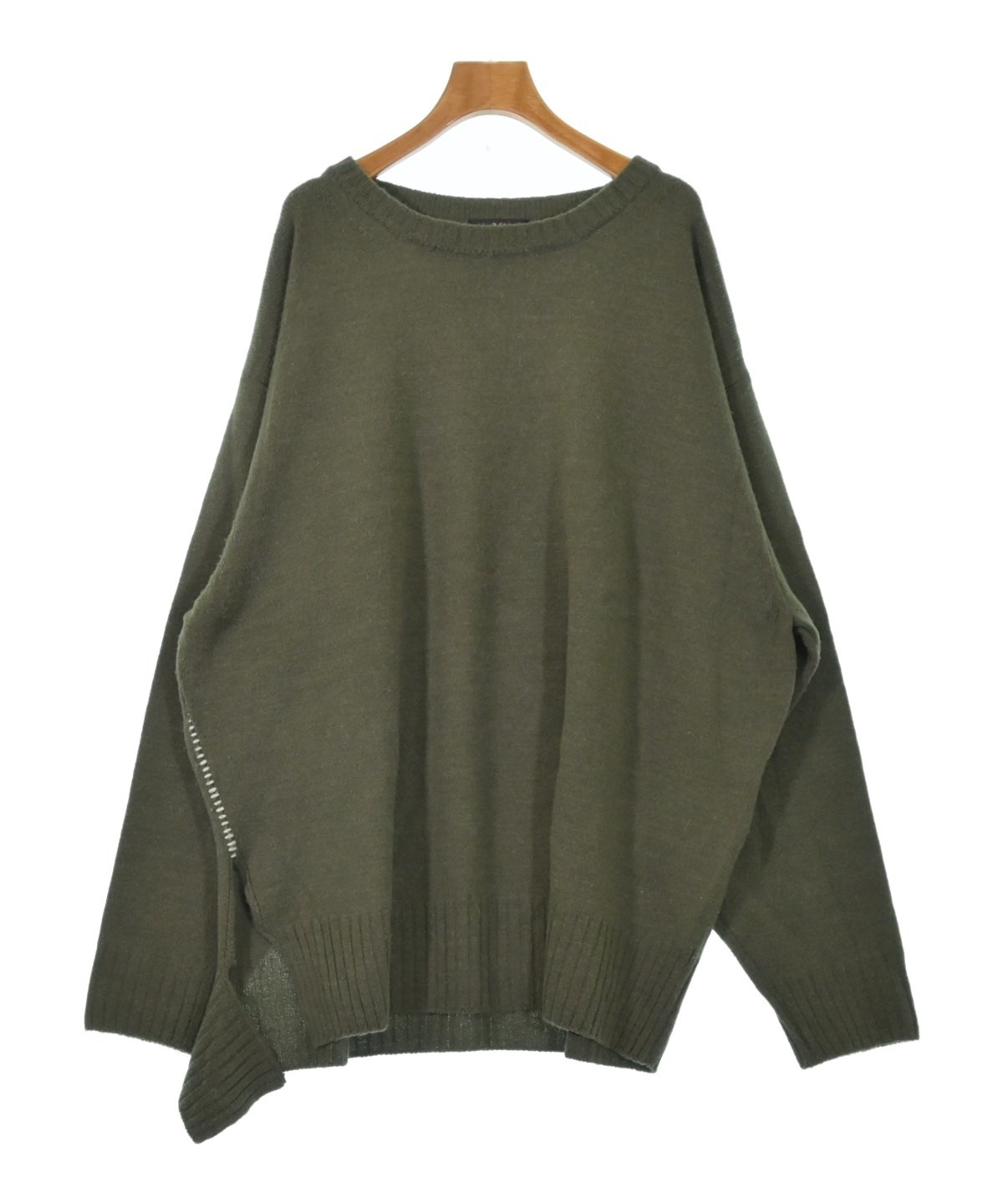 y's ワイズ　セーター　新品未着用　サイズ2 Y's（ワイズ）ニット・セーター カーキ サイズ:2(S位) レディース