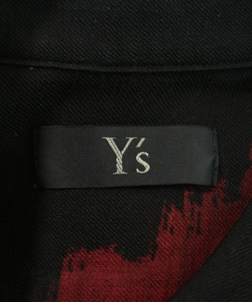 Y's（ワイズ）カジュアルシャツ 黒 サイズ:2(S位) メンズ/2200630854037