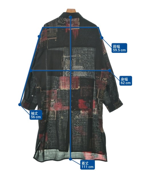 Y's（ワイズ）カジュアルシャツ 黒 サイズ:2(S位) メンズ/2200630854037