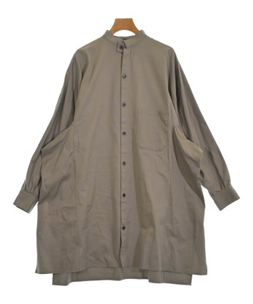 Y’s ワンピース Y's（ワイズ）シャツワンピース グレー サイズ:1(XS位) レディース