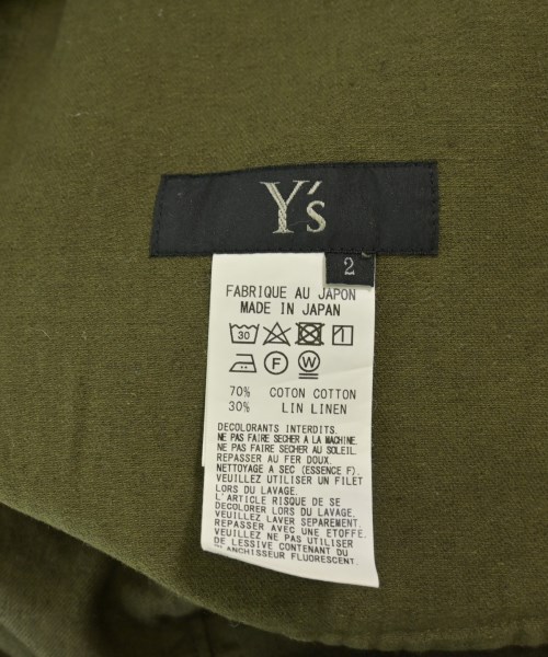 Y's（ワイズ）その他 カーキ サイズ:2(S位) レディース/2200629679078