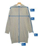 Y's（ワイズ）パーカー グレー サイズ:2(S位) レディース/2200631362029