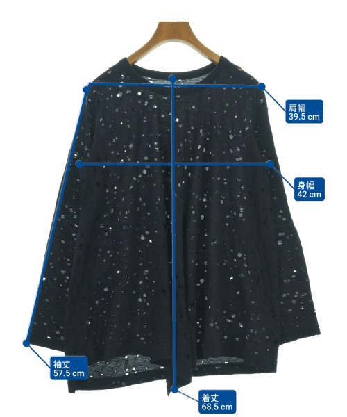 Y's（ワイズ）Tシャツ・カットソー 紺 サイズ:2(S位) レディース/2200620176026