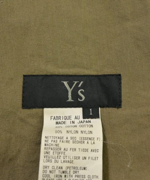 Y's（ワイズ）その他 カーキ サイズ:1(XS位) レディース/2200620176088