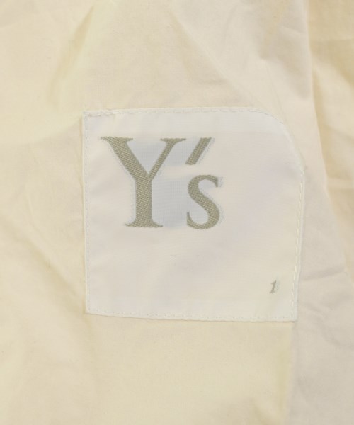 Y's（ワイズ）その他 白 サイズ:1(XS位) レディース/2200632914012