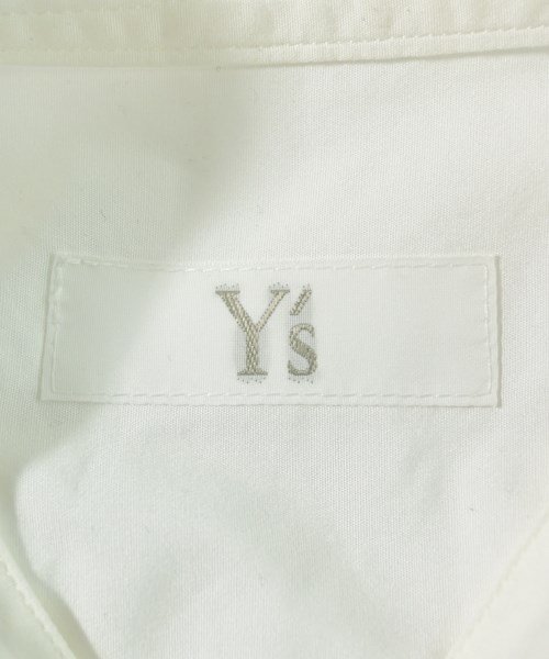 Y's（ワイズ）カジュアルシャツ 白 サイズ:2(S位) レディース/2200634040023
