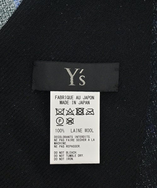 Y's（ワイズ）マフラー 黒 サイズ:- レディース/2200634140129