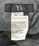Y's（ワイズ）クロップドパンツ グレー サイズ:1(XS位) レディース/2200608223193