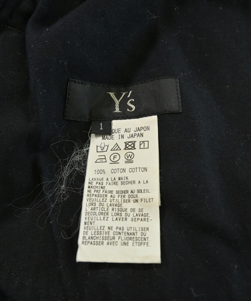 Y's（ワイズ）クロップドパンツ 紺 サイズ:1(XS位) レディース/2200608505107