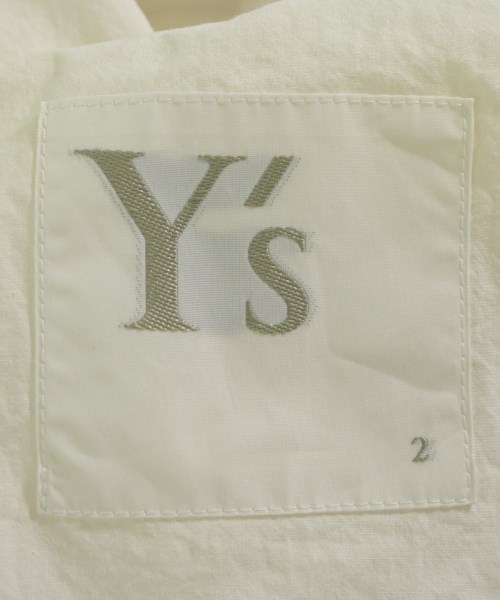 Y's（ワイズ）カジュアルジャケット 白 サイズ:2(S位) レディース/2200612578104