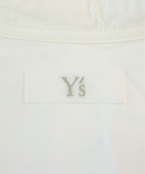 Y's（ワイズ）カジュアルシャツ 白 サイズ:2(S位) レディース/2200612612075