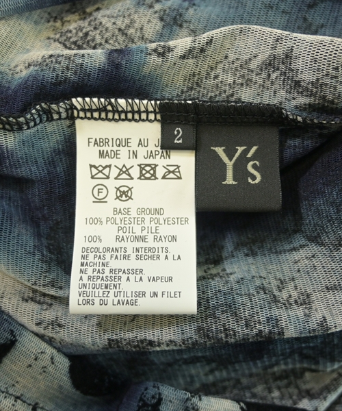 Y's（ワイズ）Tシャツ・カットソー 黒 サイズ:2(S位) レディース/2200613031257
