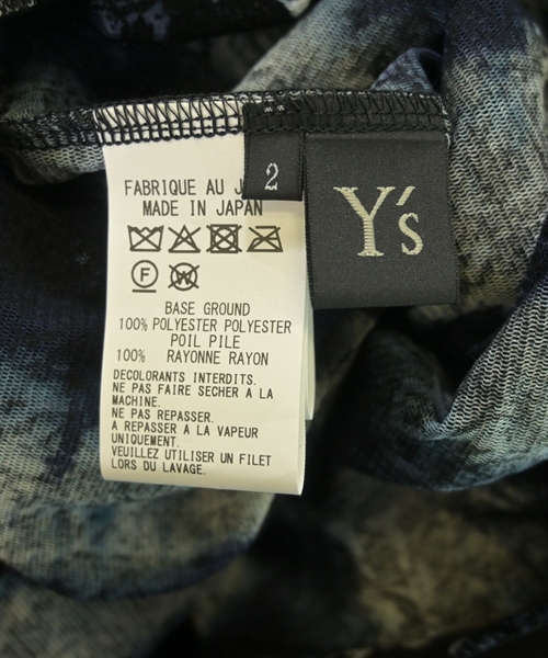 Y's（ワイズ）Tシャツ・カットソー 黒 サイズ:2(S位) レディース/2200613031264