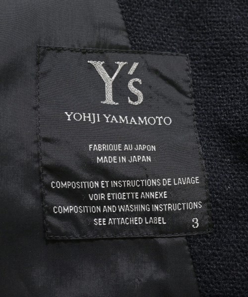Y's（ワイズ）テーラードジャケット 紺 サイズ:3(M位) レディース/2200613864015