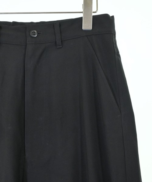 REGULATION Yohji Yamamoto（レギュレーションヨウジヤマモト）クロップドパンツ 黒 サイズ:1(XS位) レディース/2200616438046