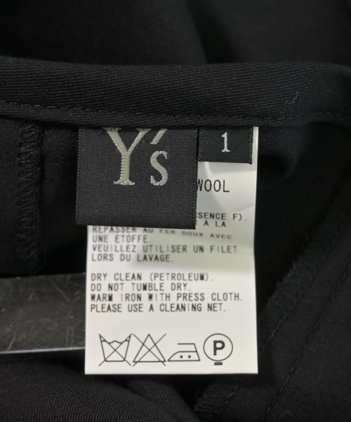 Y's（ワイズ）ひざ丈スカート 黒 サイズ:1(XS位) レディース/2200618049233