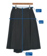 Y's（ワイズ）ひざ丈スカート 黒 サイズ:1(XS位) レディース/2200618049233