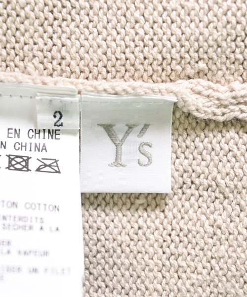 Y's（ワイズ）カーディガン ベージュ サイズ:2(S位) レディース/2200618161027