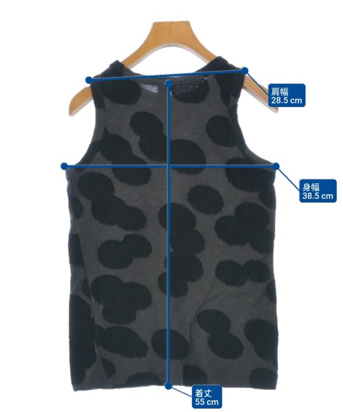 Y's（ワイズ）タンクトップ グレー サイズ:2(S位) レディース/2200618328086