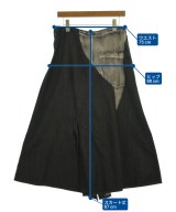 Y's（ワイズ）ロング・マキシ丈スカート 黒 サイズ:1(XS位) レディース/2200618328147