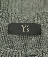 Y's（ワイズ）ニット・セーター グレー サイズ:2(S位) レディース/2200618328192