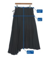 Y's（ワイズ）ロング・マキシ丈スカート 黒 サイズ:2(S位) レディース/2200618871032