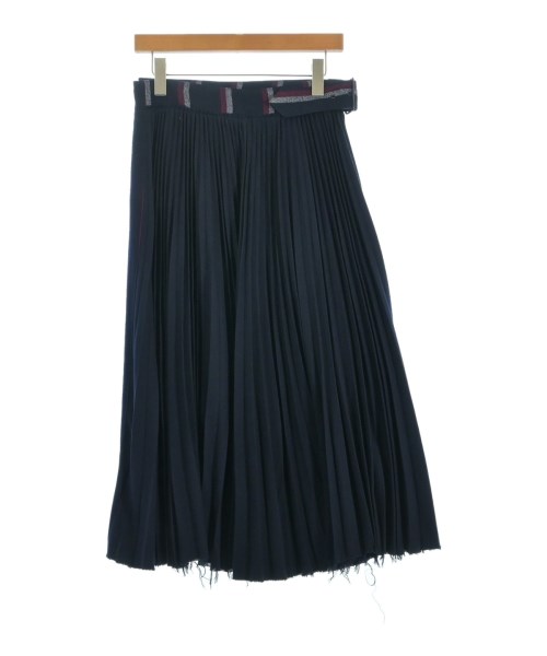 Y's（ワイズ）ロング・マキシ丈スカート 紺 サイズ:1(S位) レディース/2200618871094