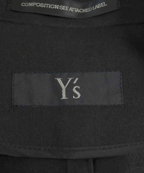 Y's（ワイズ）カジュアルジャケット 黒 サイズ:2(S位) レディース/2200618871209