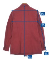 Y's（ワイズ）カジュアルジャケット 赤 サイズ:M レディース/2200619658014