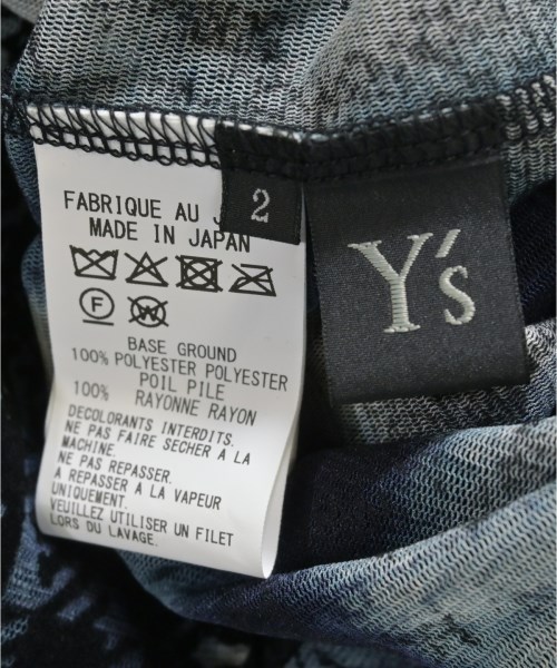 Y's（ワイズ）Tシャツ・カットソー 紺 サイズ:2(S位) レディース/2200619658120