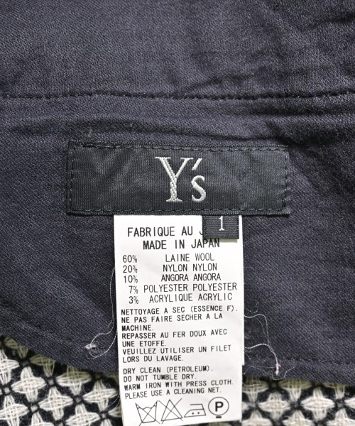 Y's（ワイズ）ミニスカート 黒 サイズ:1(XS位) レディース/2200619709013