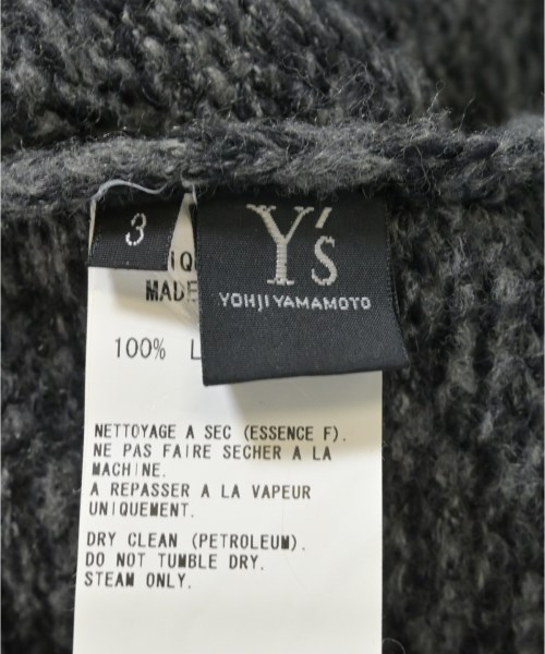 Y's（ワイズ）ニット・セーター グレー サイズ:3(M位) レディース/2200619736040